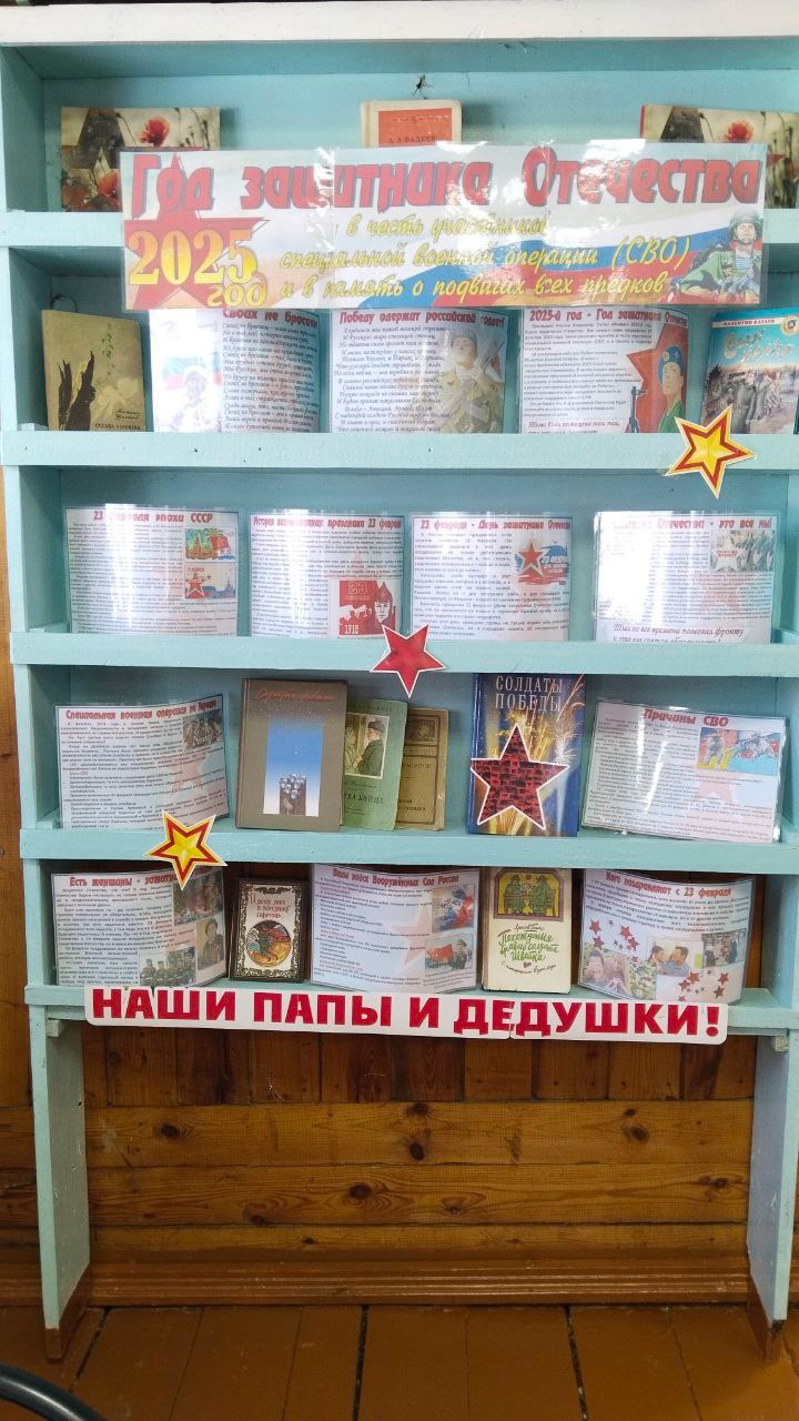 Выставка в библиотеке.